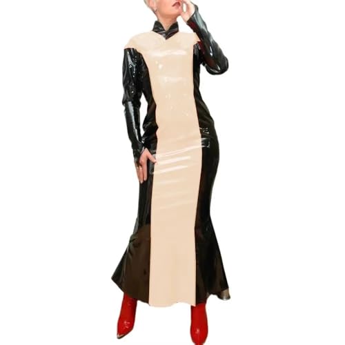 Robe en cuir PVC moulante pour sublimer vos courbes sans inconfort