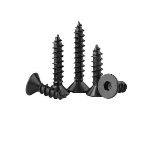 GIKIN 10/50�� M2 M2.3 M2.6 M3 M4 M5 M6 304 ST7991 �X�e�����X�| �Z�p���t���Z�p�\�P�b�g �M�� �Z���t�^�b�s���O�؃l�W(Black carbon steel,6MM_50PCS M3)