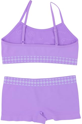 Image of ToBeInStyle Girl Pack of 6 Set Spaghetti Strap Training Bras & Boyshorts Bikinis