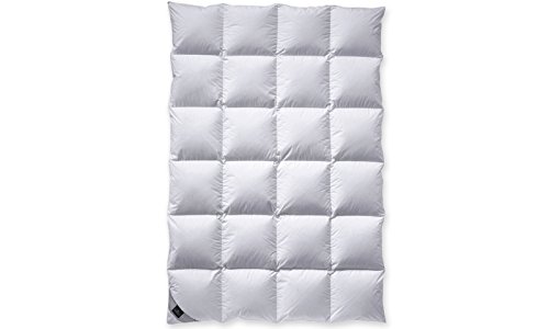 billerbeck Daunendecke | Catalina | 155 x 220 cm | 100% Daunen | Optimale Wärme- und Feuchtigkeitsregulierung | Hausstauballergiker geeignet