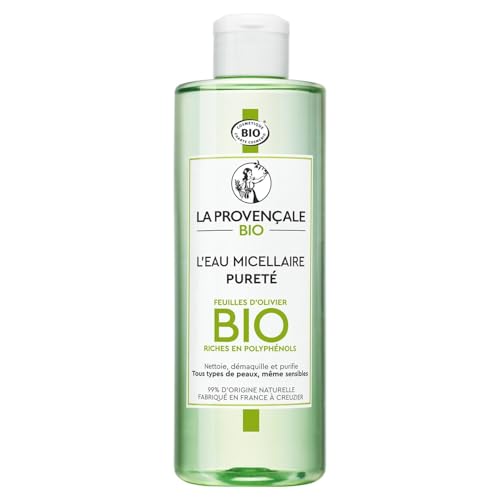Eau Micellaire LA PROVENCALE BIO lot de 3 flacons de 400mL