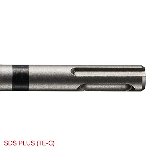 HILTI 2224211 Set mit 6 Spiralbohrern M1 für TE-C SDS Plus (1x5/12, 2x6/17, 1x8/17, 1x10/17, 1x12/17. Zubehör für Schraubbohrmaschine)