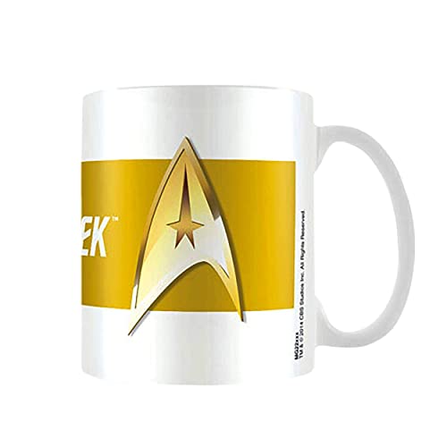 Star Trek Taza de cerámica Command, dorado