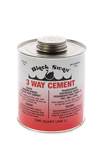 Clear, Medium Bodied 3 Way PVC Cement (Gal.)