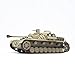 FMOCHANGMDP Tank Diecast Plastic Model, 1/72 Scale German Sturmgeschytz IV 1944 Model, Adult Toys and Gift,3.6 x 1.7Inchs