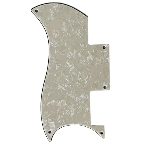 Golpeador de guitarra Epiphone SG Special Style (4 capas, color blanco y marfil)