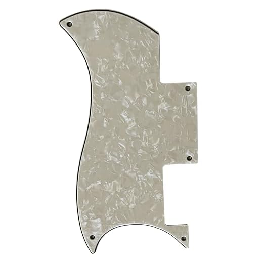 Golpeador de guitarra Epiphone SG Special Style (4 capas, color blanco y marfil)