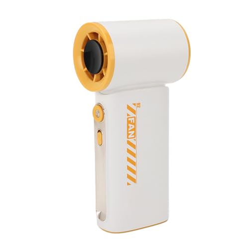 VBESTLIFE Ventilador de Turbo de Mano 3600mAh High Speed, 50000 Rpm Potente Ventilador de Hielo de Enfriamiento, Recargable, 100 Velocidades Ajustables, Pantalla Digital, para Viajes en