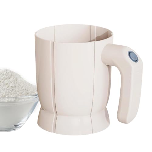 Tamiz De Harina Eléctrico Tamiz De Cocina De Malla Fina Para Filtrar Harina, Azúcar en Polvo, Cacao en Polvo