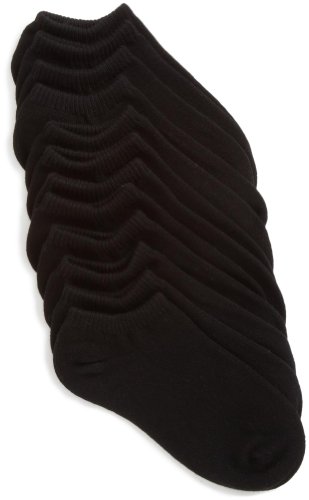 Jefferies Socks Girls 2-6x School Uniform Low Cut Seamless Sock 6 Pack