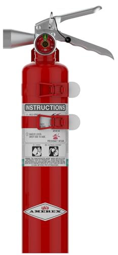 Amerex, 2.5 lb. Halotron I Class B C Fire Extinguisher, Pack of 2