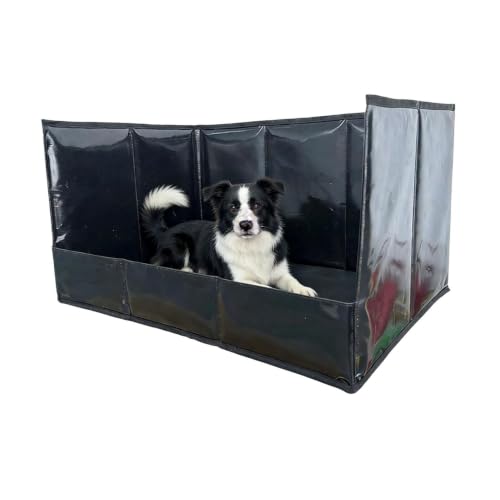 home Dog Pee Tray - Waterproof Puppy Litter Box, High Walls Portable | Puppy Potty Tray Dog Bathroom Indoor Dog Potty High Walls