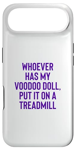 Whoever Has My Voodoo Doll, Put It On A Treadmill Exercise �X�}�z�P�[�X iPhone Air �p