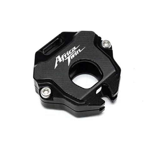 JINYRYP funda protectora para llave de motocicleta Para Hon@&da África Twin CRF1100L CRF1000L CRF 1000 1100 XRV750 XRV 750 Llavero Bordado De Motocicleta Funda Para Llavero(Key Cover-Black)