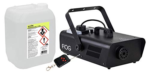 Involight FOG 1500 Nebelmaschinen Set (das ideale Partyset: Nebelmaschine 5,5m...