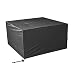 Produktbild Outdoor Outdoor Gartenmöbel Abdeckung rechteckige Tisch wasserdicht Sonnencreme Oxford Tuch Outdoor-Schutz, Multi Größe, schwarz (größe : 120×120×74cm)