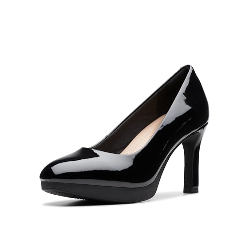 Escarpins Ambyr 2 Braley noirs vernis pour le bureau en 39.5