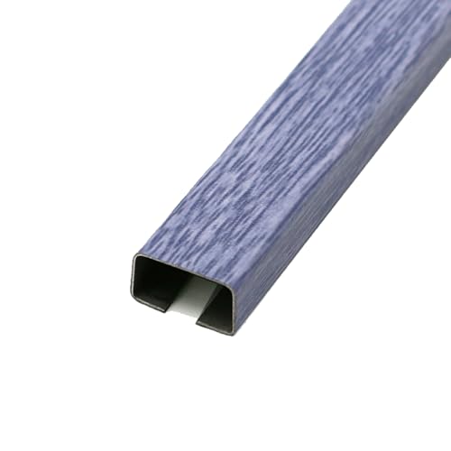 Goulottes adhésives de 2m pour câbles violets 20x10mm