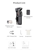 hohem iSteady V3 Gimbal Stabilizer for Smartphone, AI Tracker Fill Light,Detached Remote,Built-in Tripod Extension Rod,2024 Upgraded 3-Axis Phone Gimbal Foldable Stabilizer for iPhone Android - Image 8