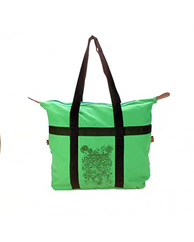 Sac Le temps des Cerises Eco 1 Vert sac cabas écoresponsable pour femme