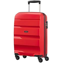 Maletas Mallorca American Tourister - Bon Air - Spinner Equipaje de mano 55 cm, 32 L, Rojo (Magma Red)