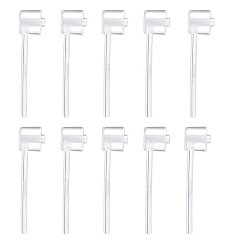ICYANG Perfume Refill Pump Bottle Dispenser Cosmetic Dispenser Pump Transfer Tool Plastic for Travel Refillable Perfume Atomizer Spray Bottle 10pcs