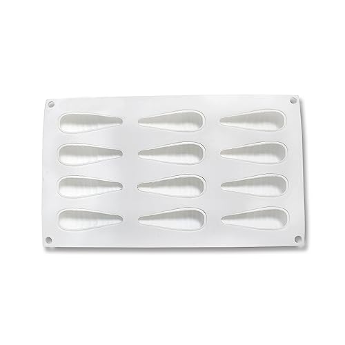 3D Carrot Bunny Silicone Mold for Baking Chocolate Mousse Cake Ice Cream Dessert Pastry Mould Decorating Tools (Carrot K_11.76 X6.8 X0.72inch)