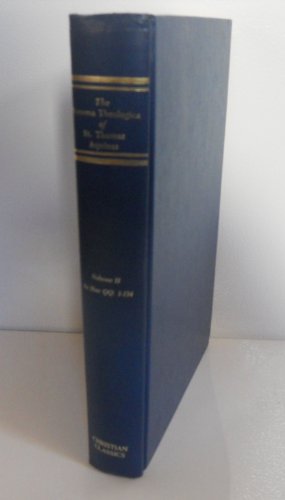 Summa Theologica, Vol. 2