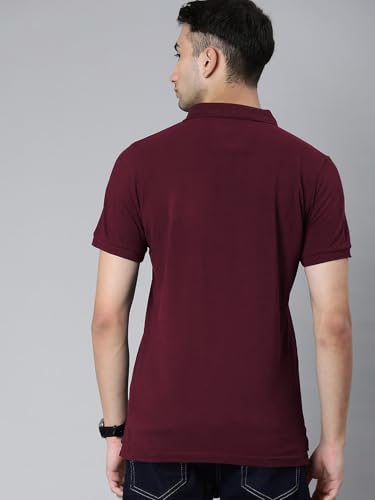 Image of FYLTR Men's Solid Polo | Regular Fit | Casual Polo Shirts for Men