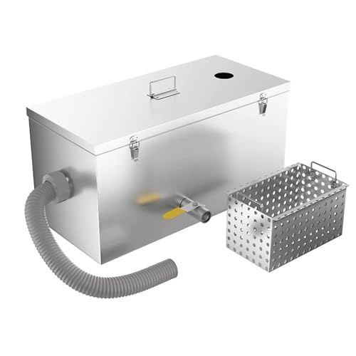 Piège à graisse en acier inoxydable pour bac dégraisseur de cuisine 25 lbs