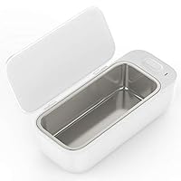 Yeswelder 超音波洗浄機 メガネ 貴金属450ml 46000Hz 日用小物クリーナー 小型サイズ 操作簡単超音波クリーナー