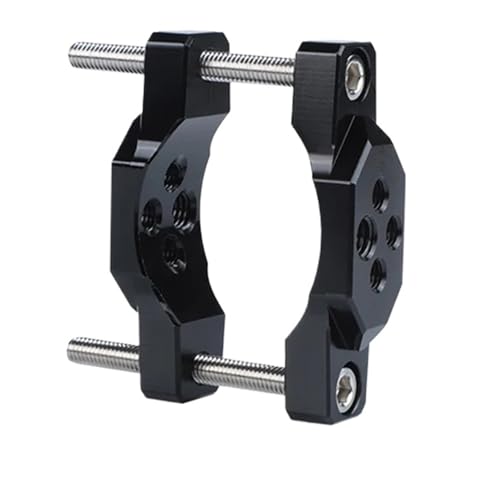Support fixation guidon moto anti-vibrations pour feux antibrouillard stables