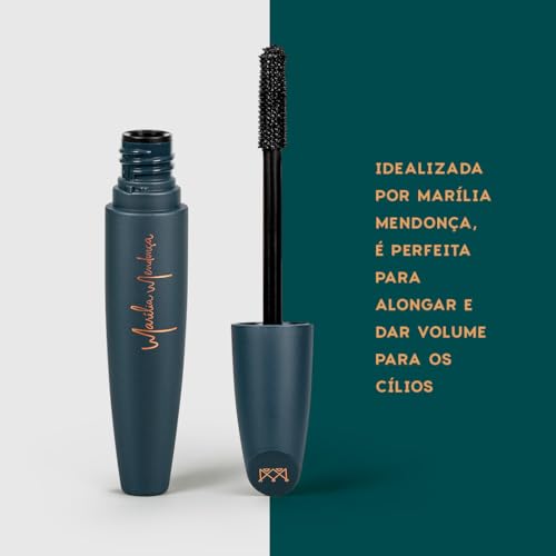 Océane Máscara Para Cílios Preta - Soundtrack Marília Mendonça 7,5ml