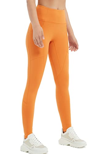 Lulucheri Damen Schweiß Bereit Hohe Taille Yoga-Hosen Legging Mit Taschen, Sporthose Für Fitness(Cheese Please,S) Cover