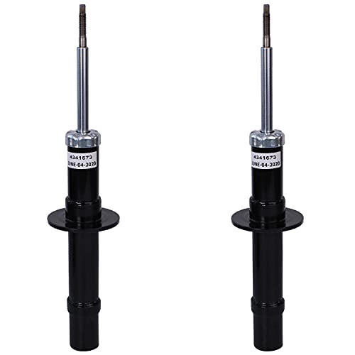 Image of Detroit Axle - AWD Pair Front Shocks for 2005-2017 Chrysler 300, 2007-2017 Dodge Charger, 2005-2008 Magnum, 2 Shock Absorbers 2009 2010 2011 2012 2013 2014 2015 2016 Replacement Suspension | 4341673