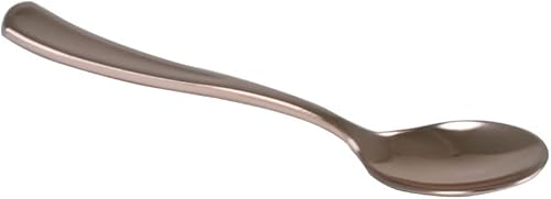 Maryland Regal - Cuchara de plástico, color dorado metálico, paquete de 20 unidades