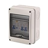 ÉTANCHE : Le boîtier de distribution est étanche, permettant une installation intérieure et extérieure, et peut être utilisé dans des conditions météorologiques difficiles.