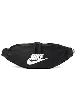 Nike Heritage Waistpack - Fa21, Borsa Unisex Adulto, Black/Black/White, Taglia Unica