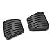 Tsinesla 560808 2Pcs Car Brake Clutch Pedal Pad Rubber Cover for Opel for Kadett 1984 1985 1986 1987 1988 1989 1990 1991