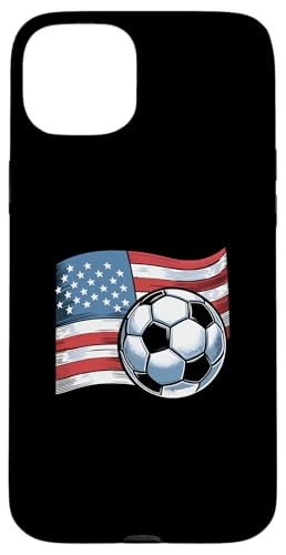 サッカー - 面白いサッカー スマホケース iPhone 15 Plus 用