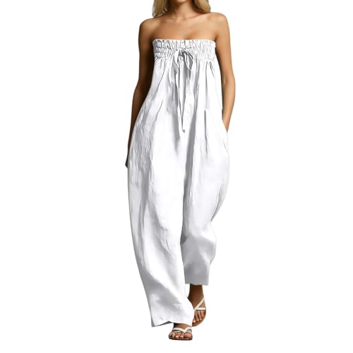 Mono largo de verano para mujer ideal para noches elegantes y paseos playeros