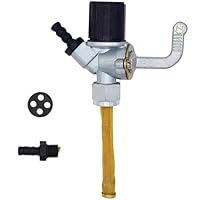 Benzinhahn für Simson S51, Benzinhahn, Kraftstoffhahn mit Messingsieb und Wassersack für Simson S/SR50/60/80 S51 50 MZ ETZ125/150