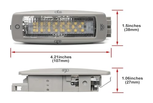 Luz de techo interior para Seat Leon Alhambra y Toledo 4