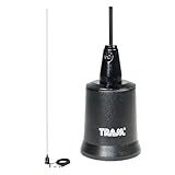 Tram Tunable 144MHz–174MHz Tunable VHF 3dBd Gain Trunk or Hole Mount Antenna Kit with PL-259 Connector