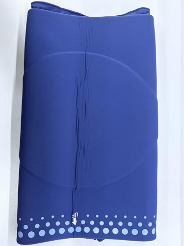 AOOTE Rodillera de Gel Frío,Bolsa de Hielo Reutilizable para Rodillas,Envoltura completa de 360° Bolsa de Gel Frio para soporte de las articulaciones de las rodillas,uso diario para deportes,Azul-L