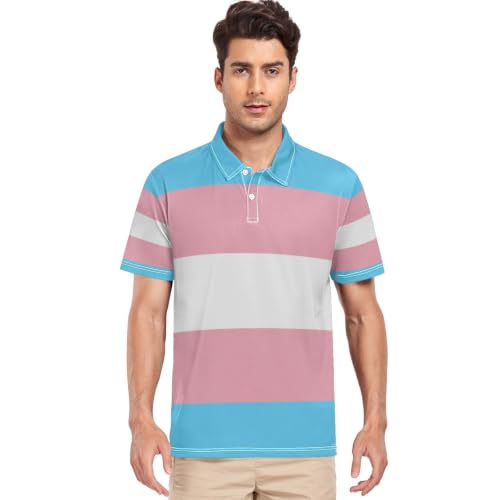 Polo de golf LGBT arc-en-ciel idéal pour la Pride Month