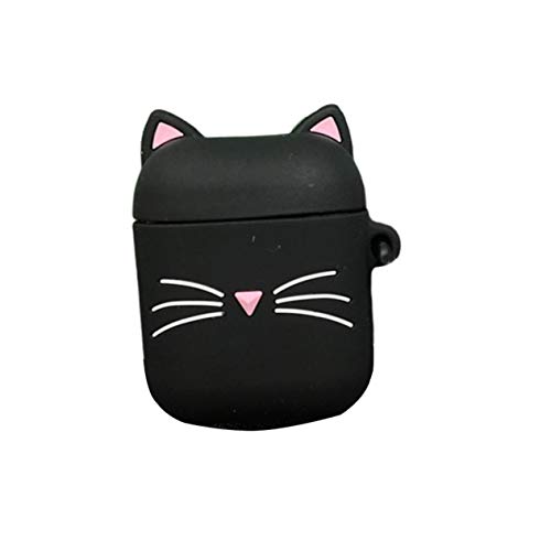EdBerk74 para Airpod Headset Funda protectora de silicona Dibujos animados creativos Cute Wireless Earphone Drops Funda protectora