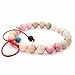 8mm Stone Beads Tibetan Buddhist Mala Bracelet for Meditation
