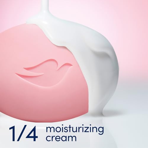 Dove Soap, Pink Beauty Bar Pack (4 Soap Bars)