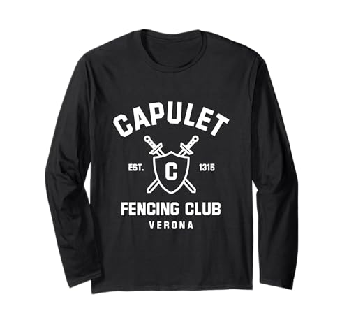 Capulet Fencing Club Romeo and Juliet Funny Book Lover ����T�V���c